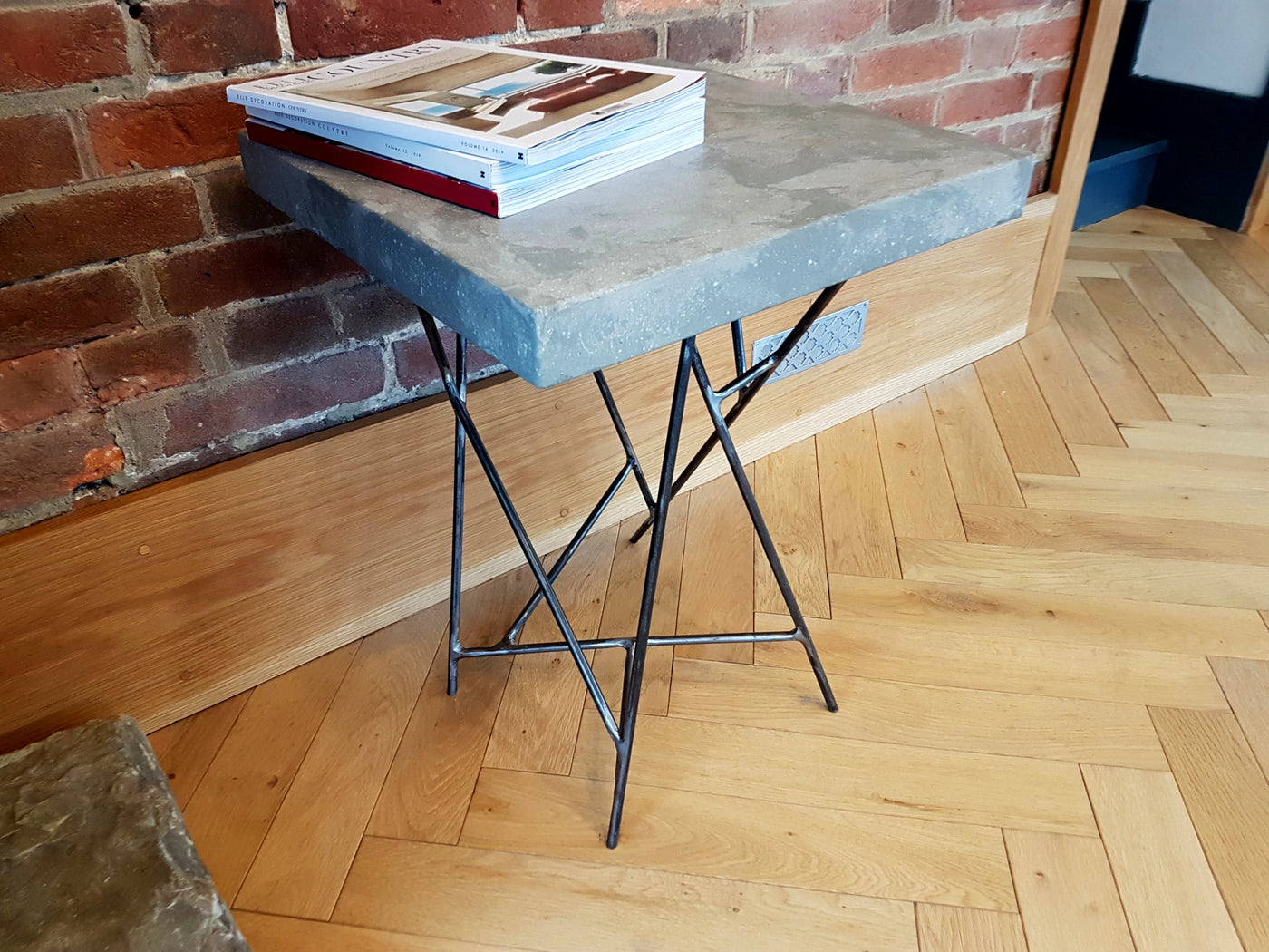 Concrete Latice Table